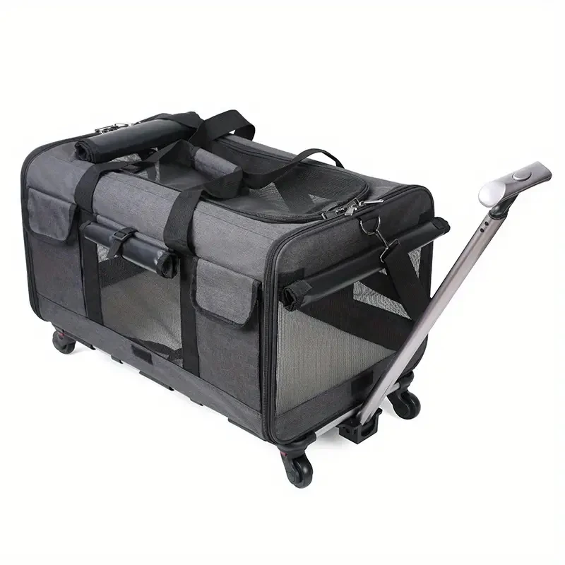 Valise/sac extra large pour animaux chien/chat, grand sac pliable facile à ranger – Image 7