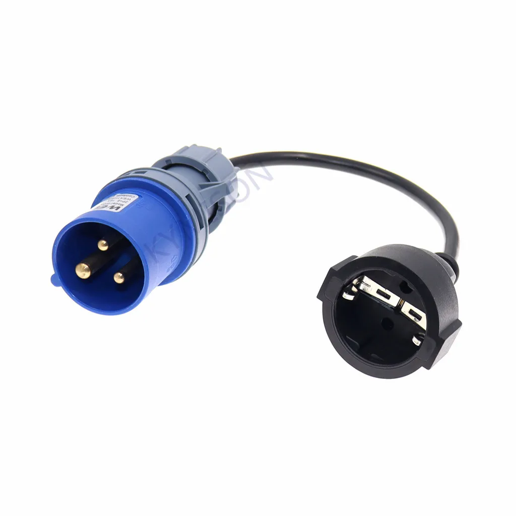 Rallonge multiprise robuste d'extension IEC316P6 pour cordon d'alimentation EU Schuko 1.5m – Image 3