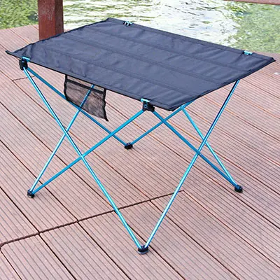Table pliable portable ultra léger en alliage d'aluminium 56x43x38cm / 76x56x52cm – Image 9