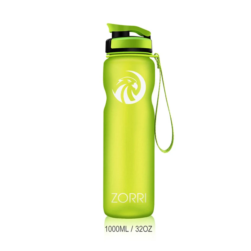 ZORRI Portable Sport Water Bottle 600/800/1000ml BPA Free Outdoor Travel Carrying Tritan Plastic Drink Bottle With Filter NEW – Image 27