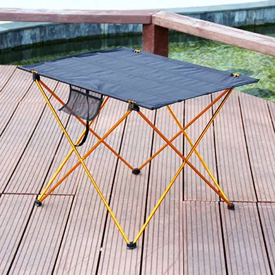 Table pliable portable ultra léger en alliage d'aluminium 56x43x38cm / 76x56x52cm – Image 12