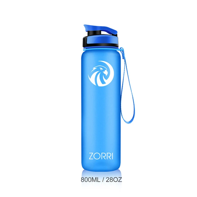 ZORRI Portable Sport Water Bottle 600/800/1000ml BPA Free Outdoor Travel Carrying Tritan Plastic Drink Bottle With Filter NEW – Image 17