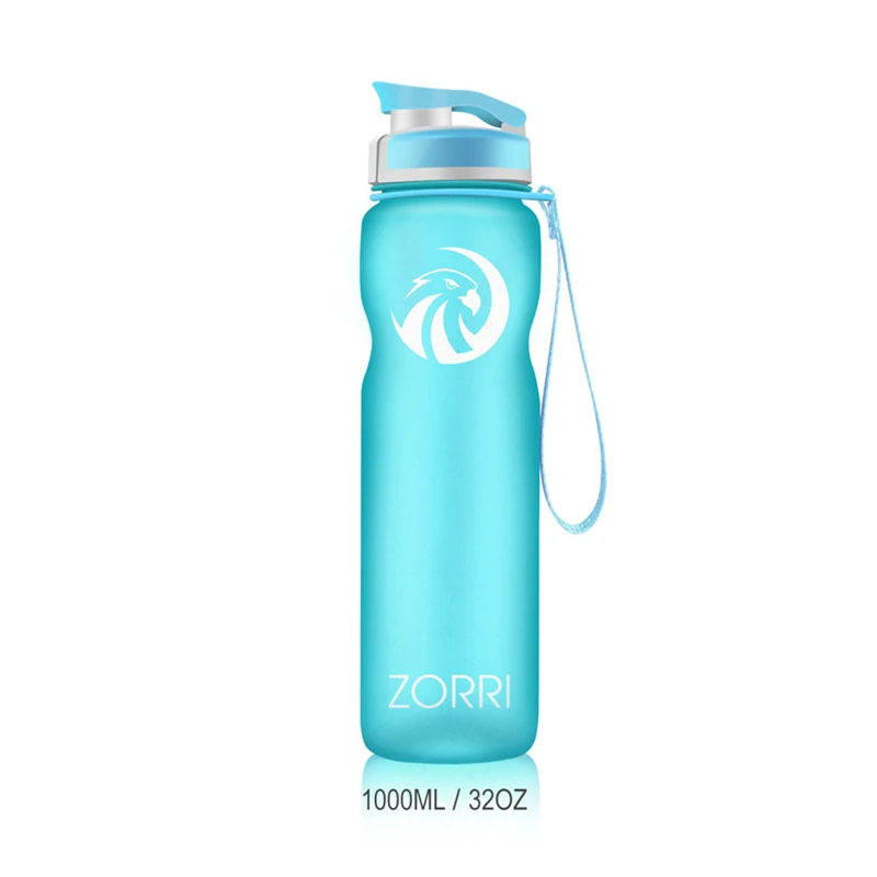 ZORRI Portable Sport Water Bottle 600/800/1000ml BPA Free Outdoor Travel Carrying Tritan Plastic Drink Bottle With Filter NEW – Image 23