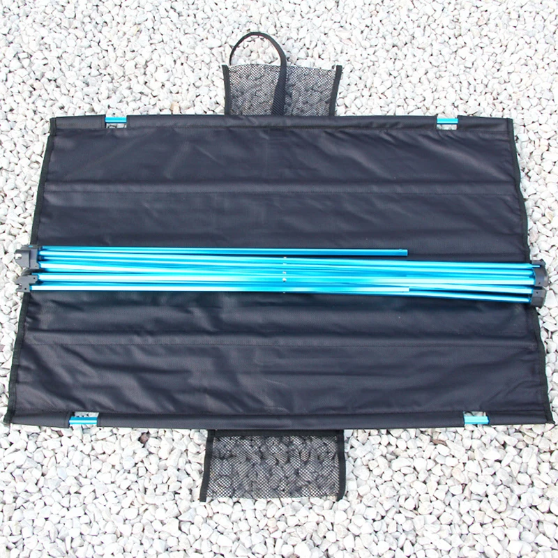 Table pliable portable ultra léger en alliage d'aluminium 56x43x38cm / 76x56x52cm – Image 3