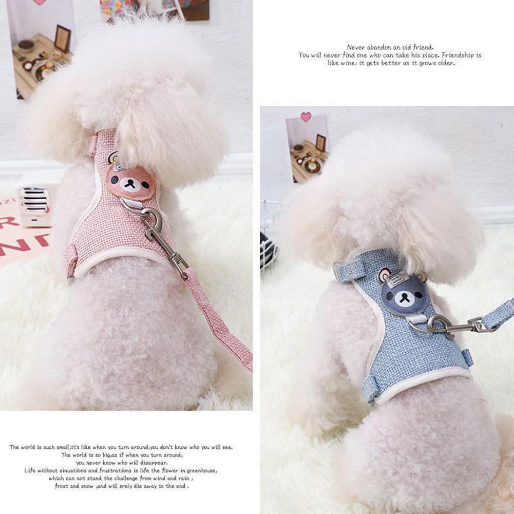 Ensemble harnais laisse mignon pour chaton et petit chien – Image 13