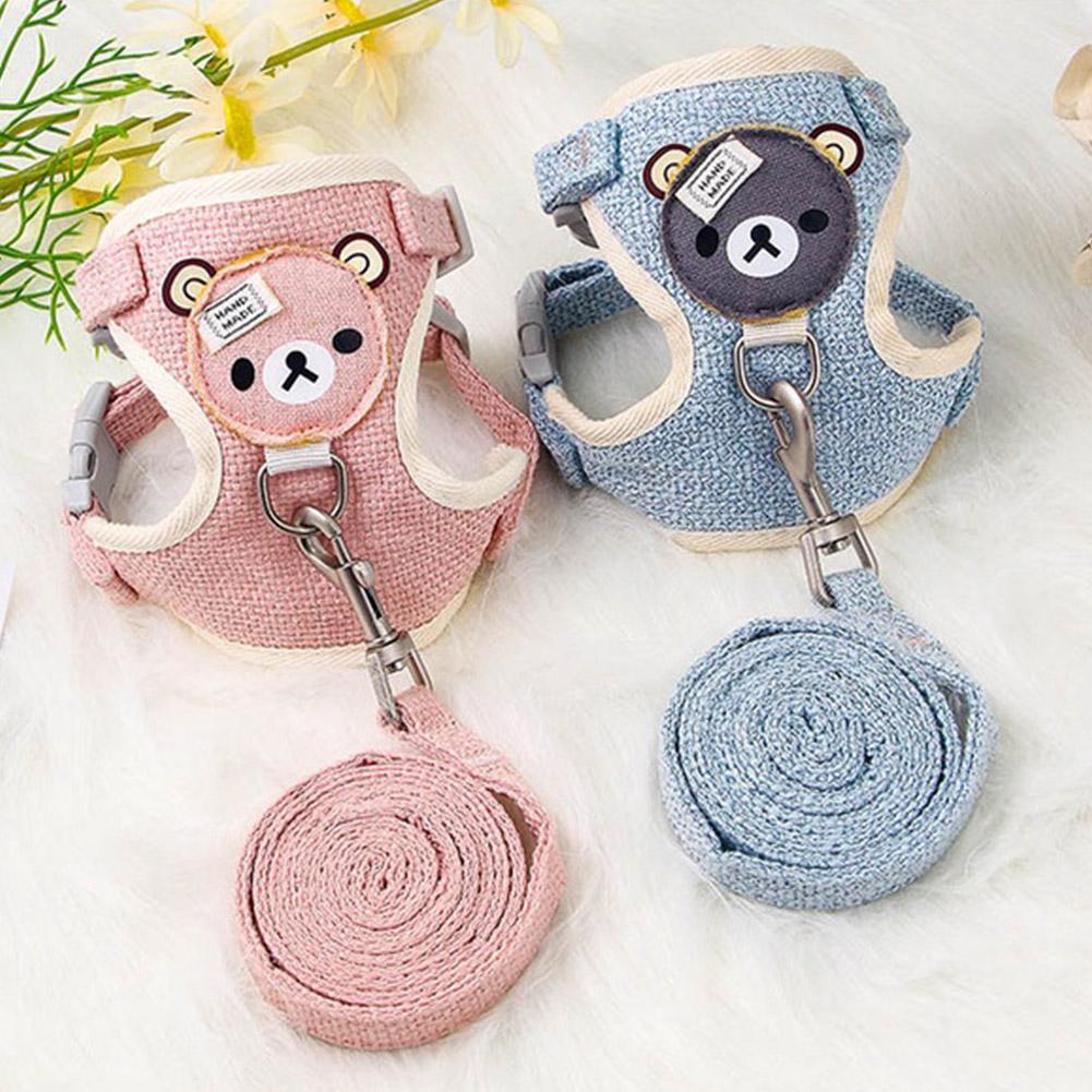 Ensemble harnais laisse mignon pour chaton et petit chien – Image 16