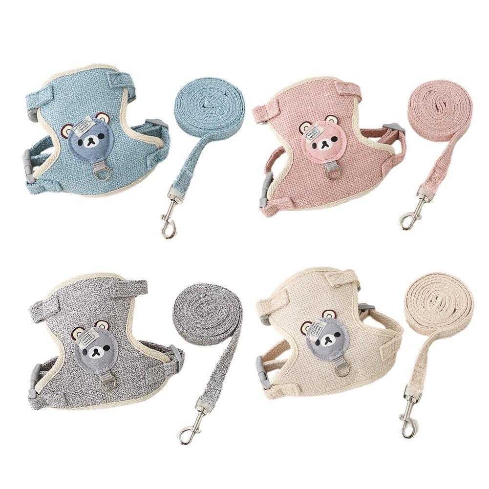 Ensemble harnais laisse mignon pour chaton et petit chien – Image 20