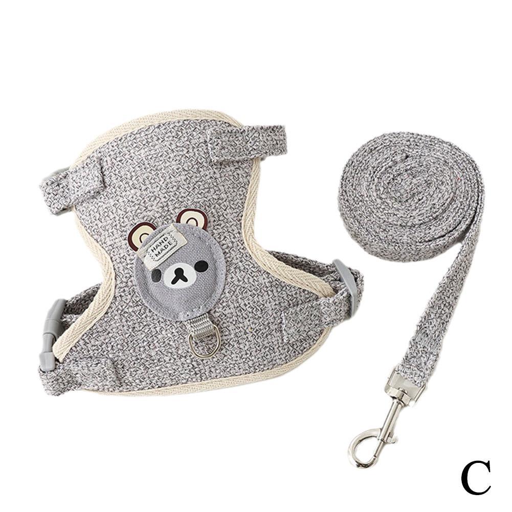 Ensemble harnais laisse mignon pour chaton et petit chien – Image 26