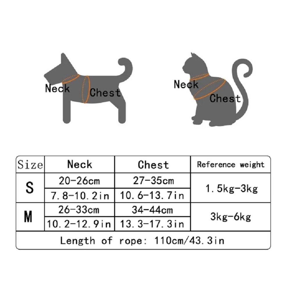 Ensemble harnais laisse mignon pour chaton et petit chien – Image 30