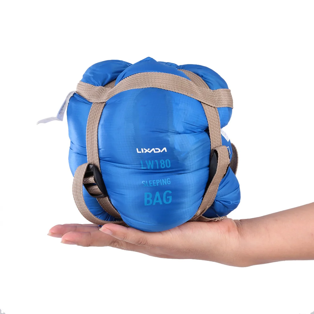 Sac de couchage/doublure ultra-léger selon saison utilisé comme ou avec sac de couchage 190 * 75 cm LIXADA – Image 14