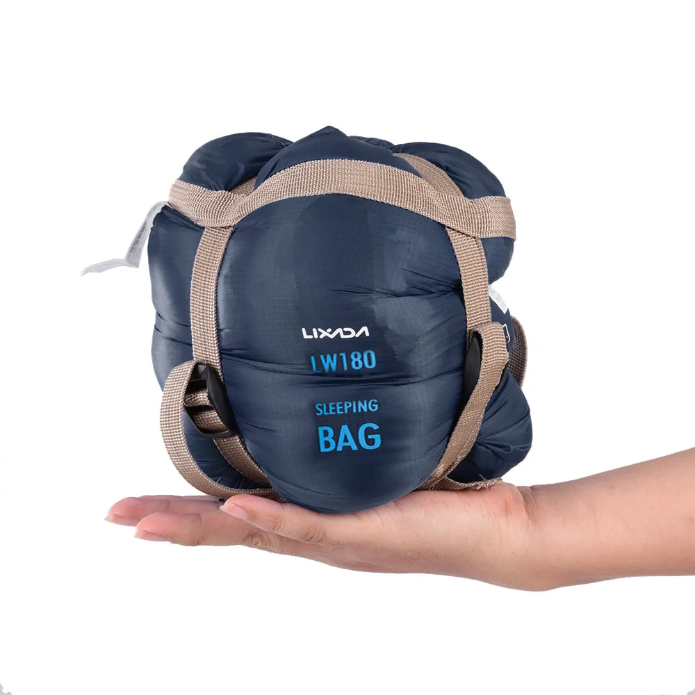 Sac de couchage/doublure ultra-léger selon saison utilisé comme ou avec sac de couchage 190 * 75 cm LIXADA – Image 8