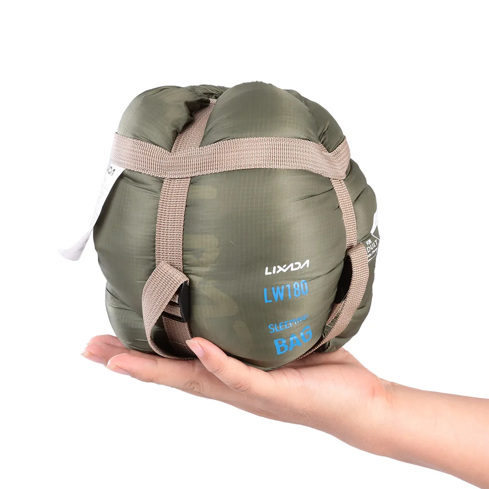 Sac de couchage/doublure ultra-léger selon saison utilisé comme ou avec sac de couchage 190 * 75 cm LIXADA – Image 10