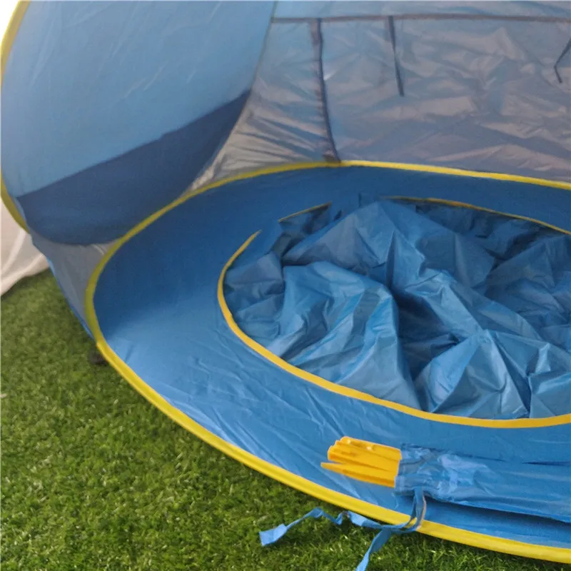 Tente avec petite piscine pour jeune enfants avec Protection UV – Image 20