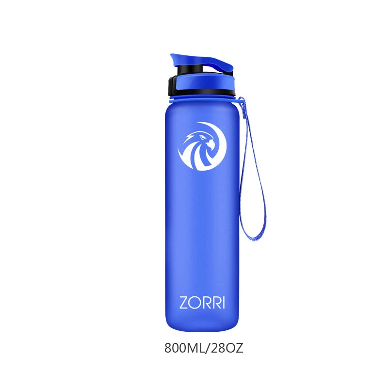 ZORRI Portable Sport Water Bottle 600/800/1000ml BPA Free Outdoor Travel Carrying Tritan Plastic Drink Bottle With Filter NEW – Image 15