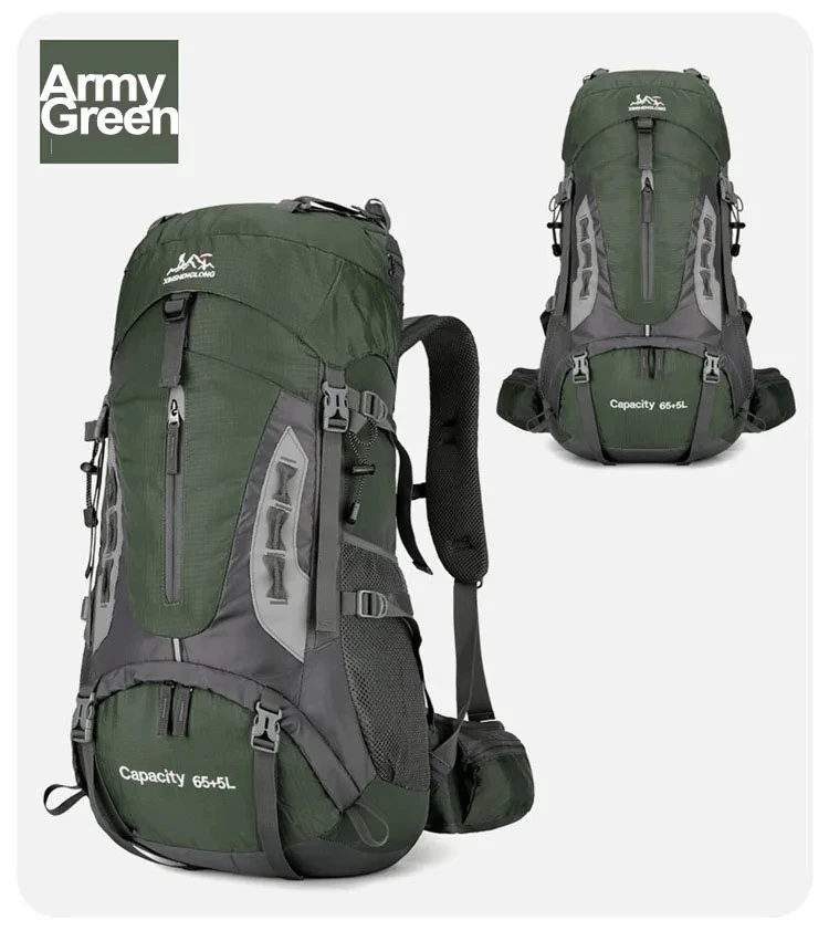 Sac à dos 70 L rangement pour randonnée à bandoulière – Image 10