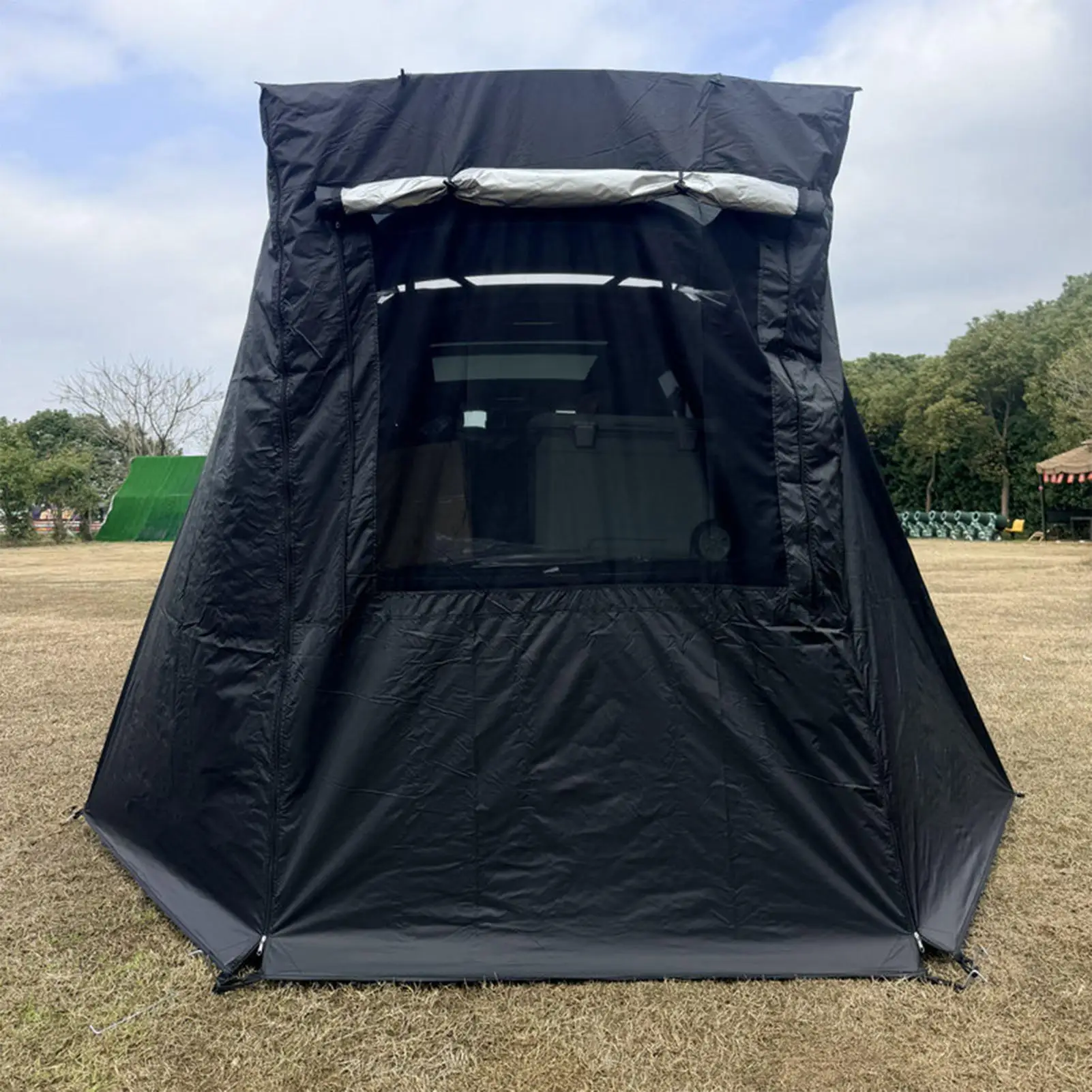 Tente d'ombrage portable respirante imperméable et coupe-vent
