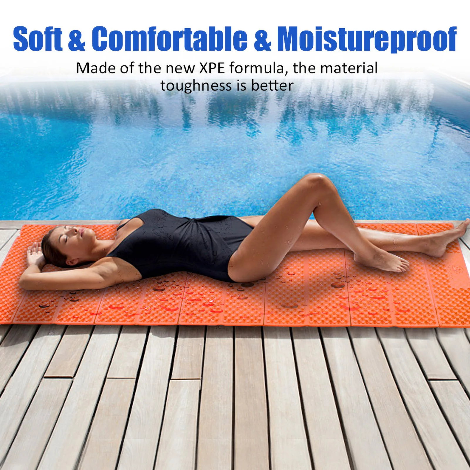 Tapis de Camping pliable en mousse résistant a l'eau – Image 16