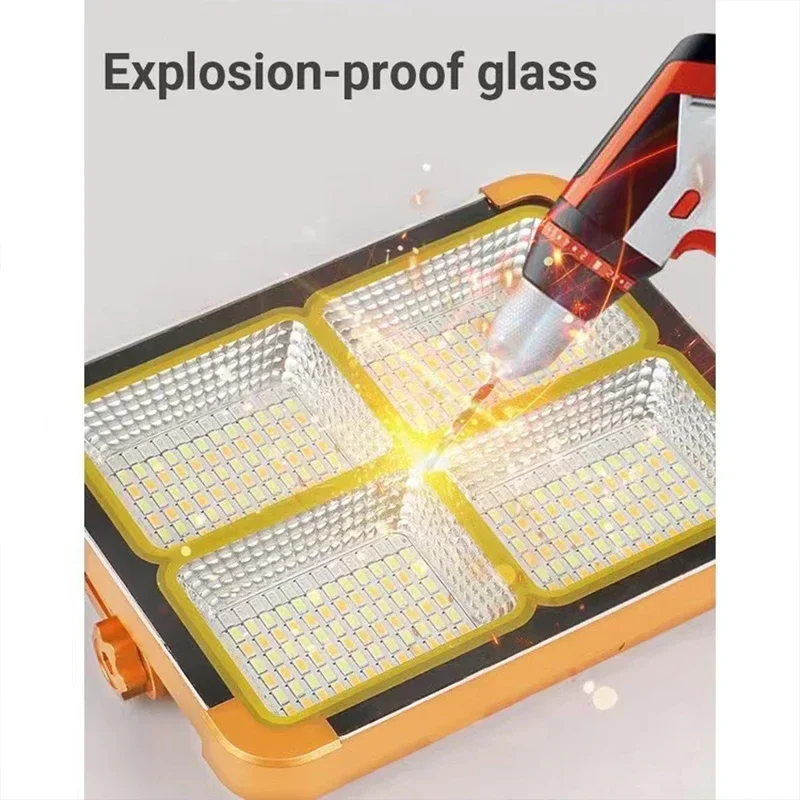 Lampe de camping solaire portable avec support – Image 14