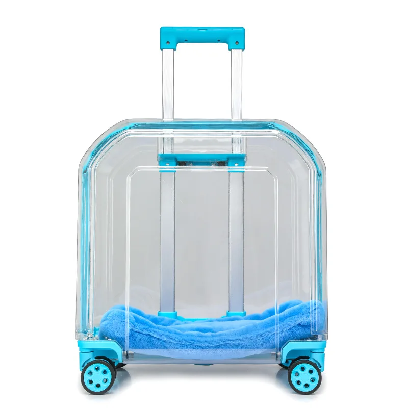 valise/caisse de transport, grande capacité, respirante pour animaux de compagnie, chats et chiens – Image 8
