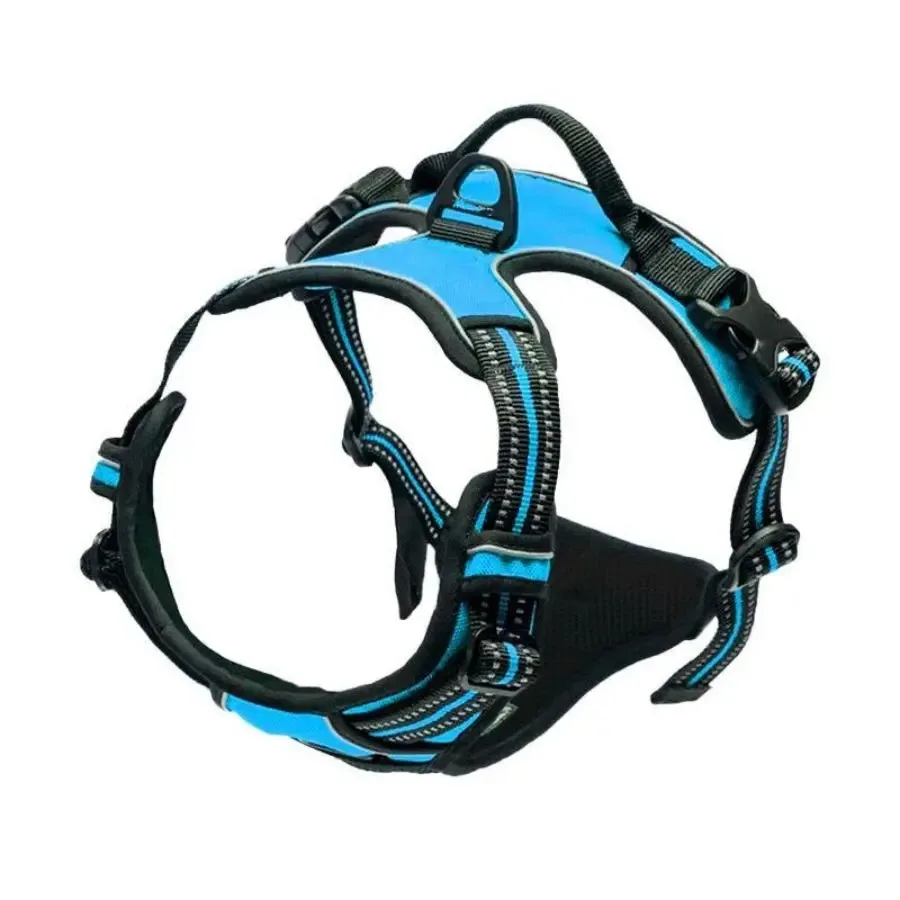 Dog Collars Harness Big Vests Leash Pet Shop Everything for Dogs Leather Puppy Accessories Medium Small Set – Image 10