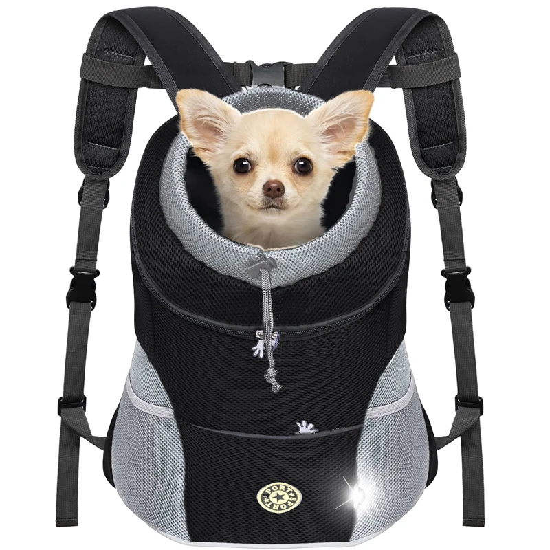 Sac à dos de transport pour animaux de compagnie petits chiens et chats – Image 9