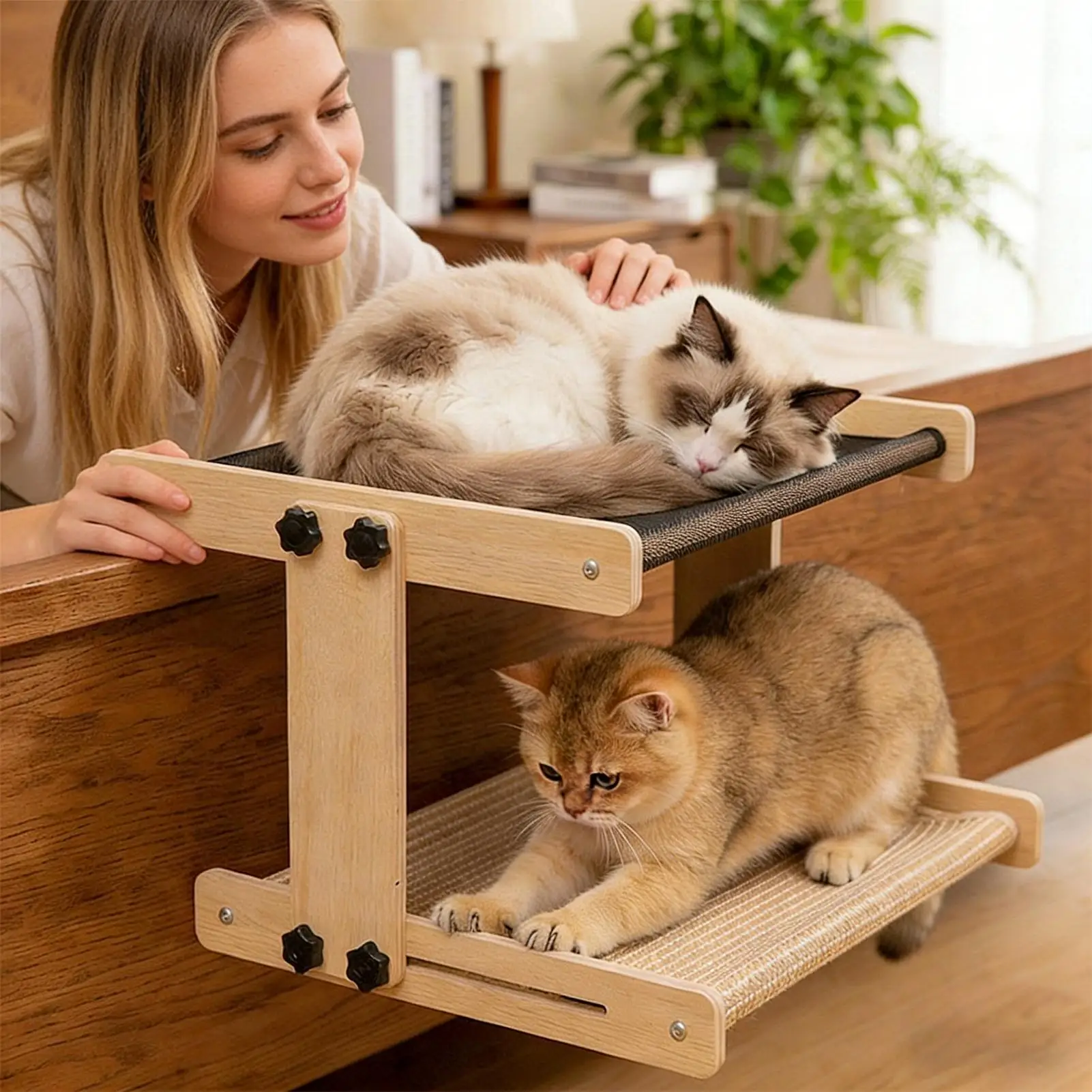Lit pour mobilier d'intérieur pour chat, hamac flottant, – Image 4