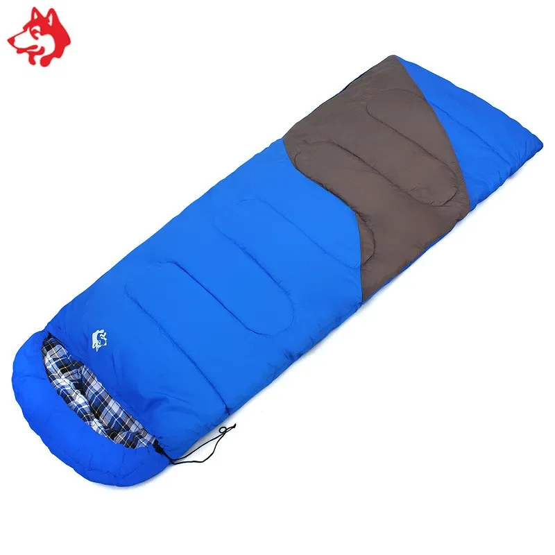Sac de couchage double en coton à maillons imperméable - Sacs de couchage 0/-10 °C Jungle king – Image 3