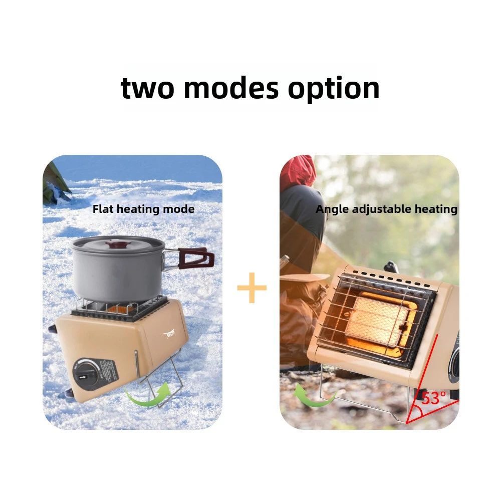 Mini cartouche chauffante Portable multi-usage pour Camping, chauffe-mains d'extérieur sans fumée, poêle à feu d'intérieur – Image 2