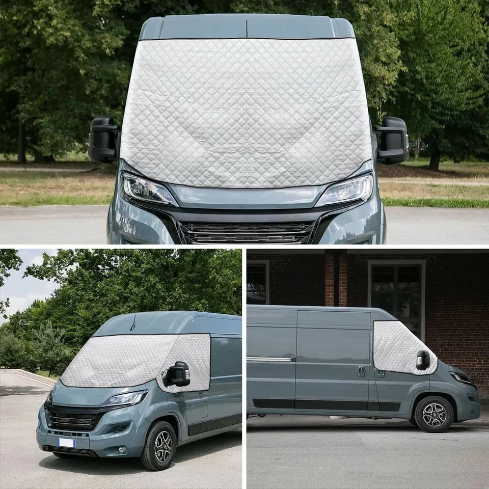 pare-brise thermique occultants enveloppants pour relais Fiat Ducato Peugeot Boxer Citroën pour camping-car – Image 4