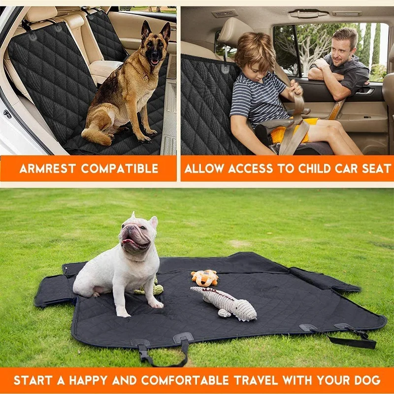Housse imperméable, tapis de protection de siège arrière – Image 2
