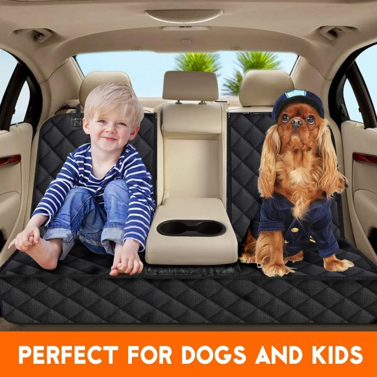 Housse imperméable, tapis de protection de siège arrière – Image 8