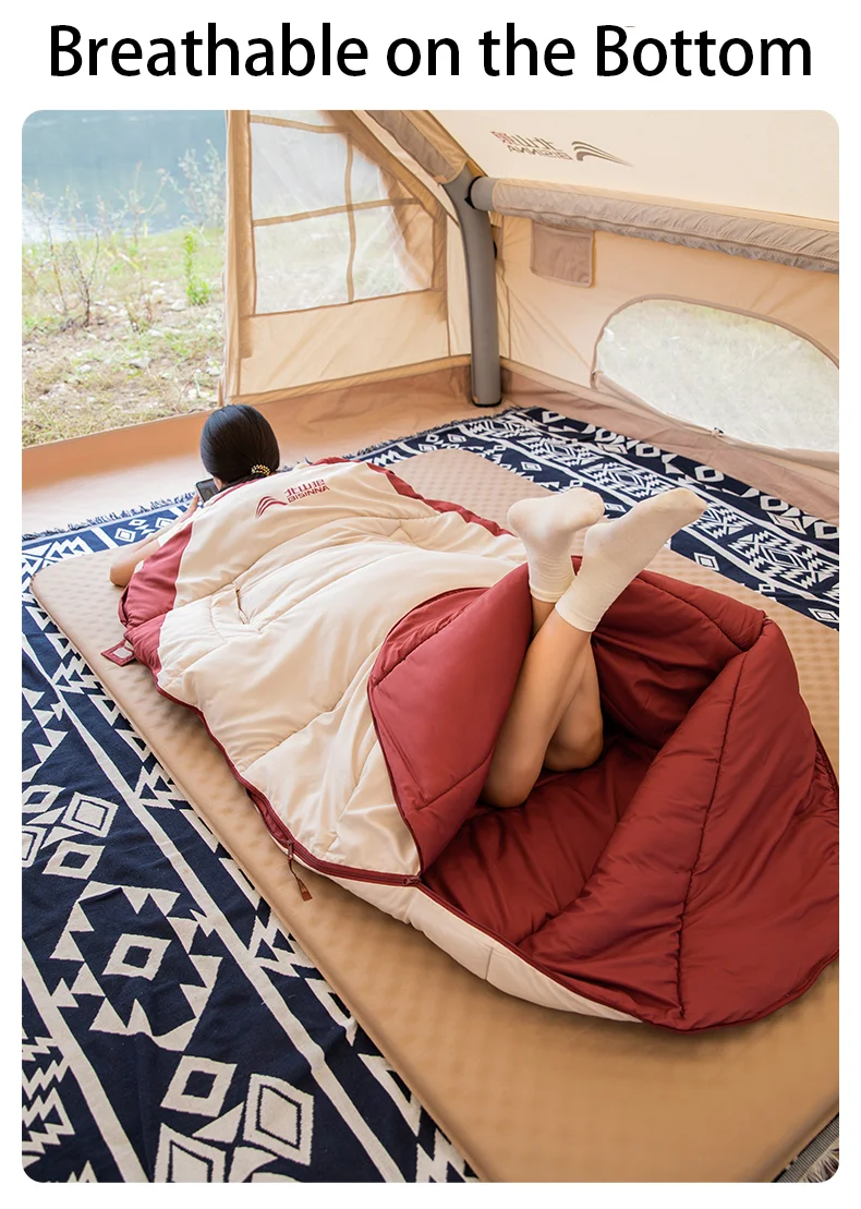 Sac de couchage XL imperméable pour adultes – Image 14