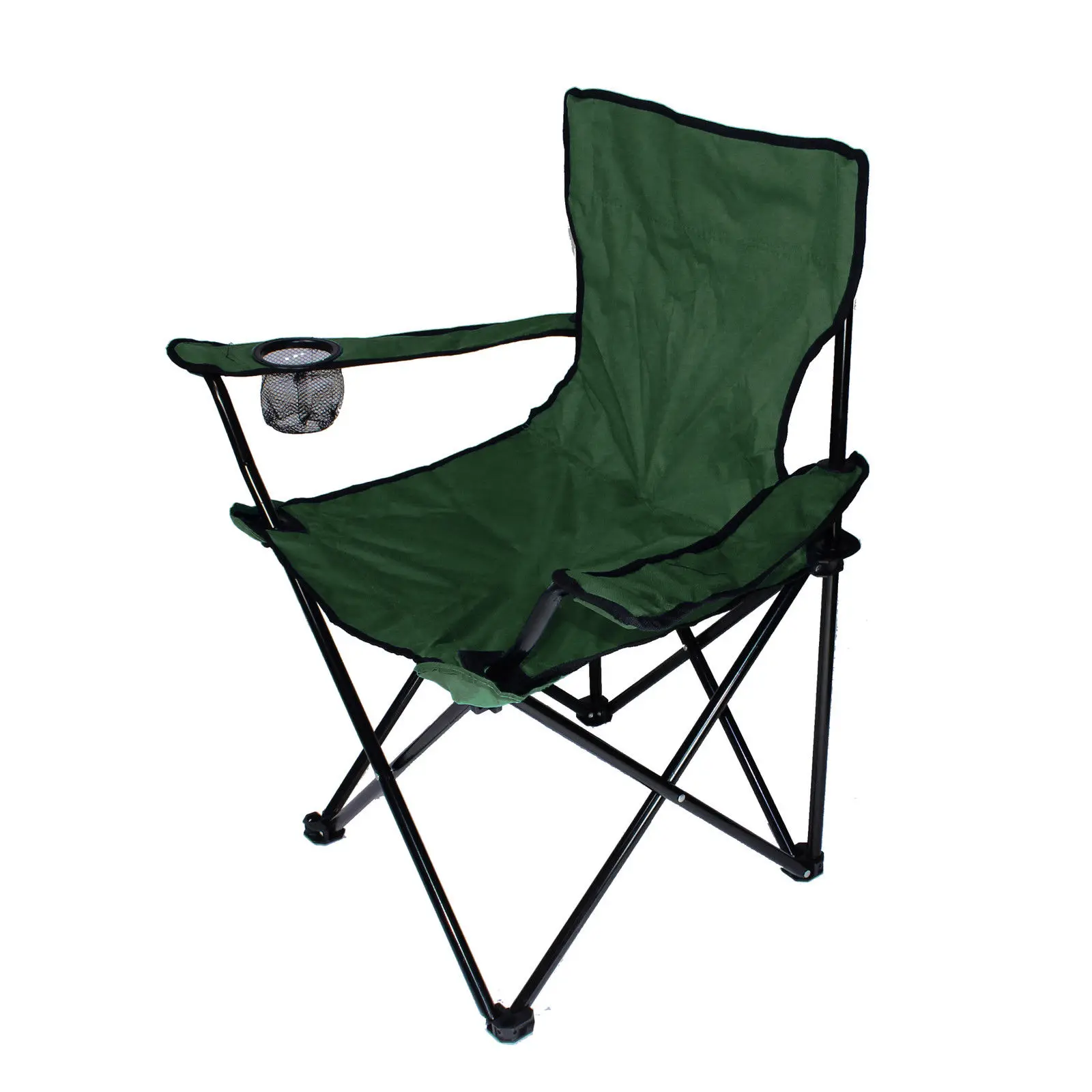 Chaise Camping Pliante avec accoudoire et porte verre 50×50×80 cm – Image 10