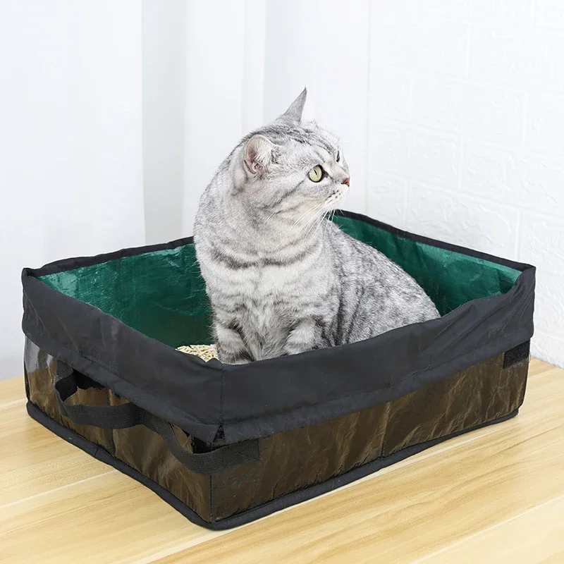Bac à litière portable réutilisable pour animaux de compagnie – Image 4