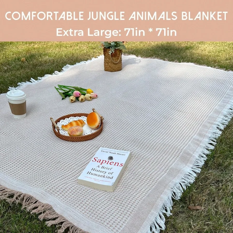 Tapis/Nappe/couverture de pique-nique doux et pliable fashon