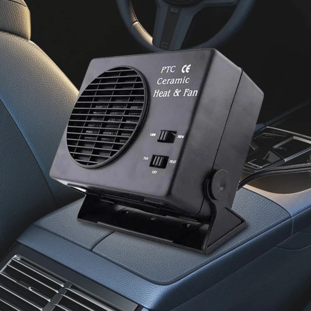 Chauffage de voiture 150/300W 12V Dégivreur de vitres Désembuer – Image 12