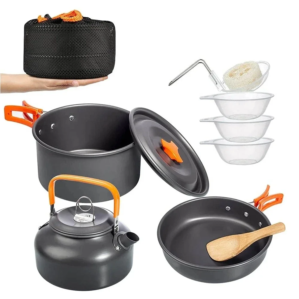 Ensemble vaiselle d'extérieur en aluminium