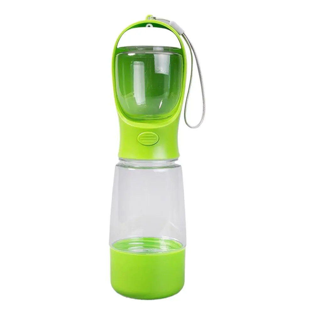 Bouteille d'eau portable 3-en-1 distributeur d'eau, de nourriture et sac a crotte – Image 8
