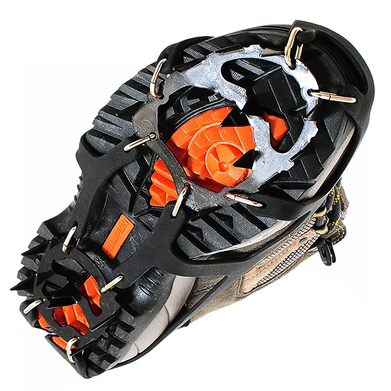 crampons 18 dents neige/glace toutes chaussures fermées – Image 3