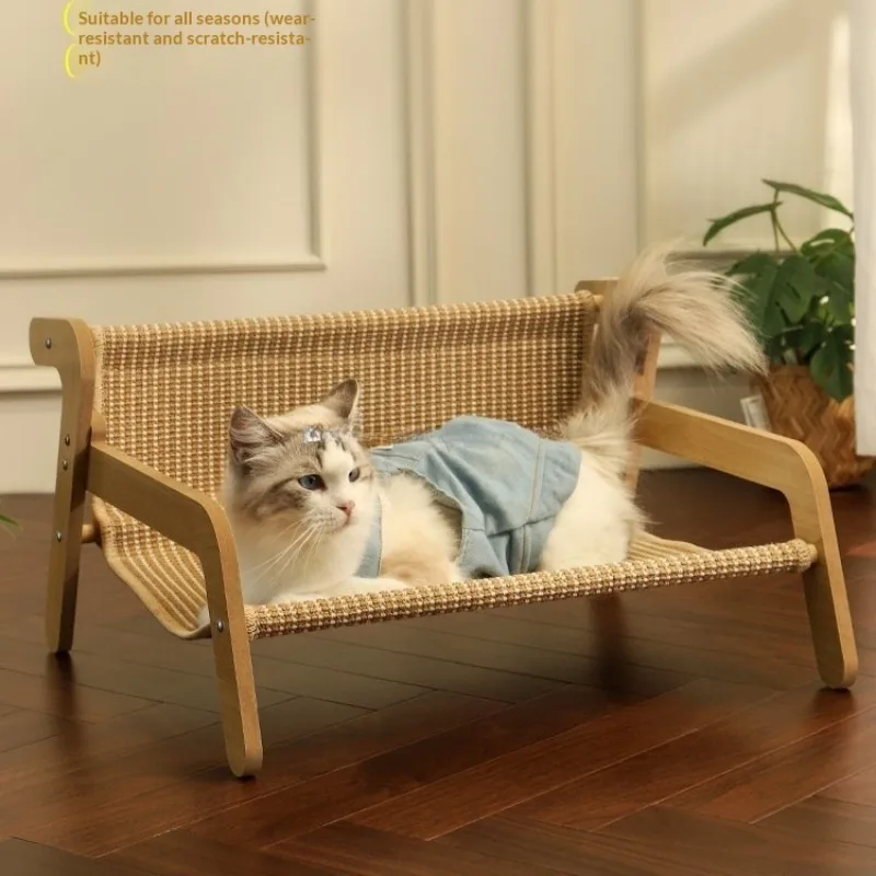 Lit de repos pour chat en forme de canapé Griffoir pour chat – Image 2