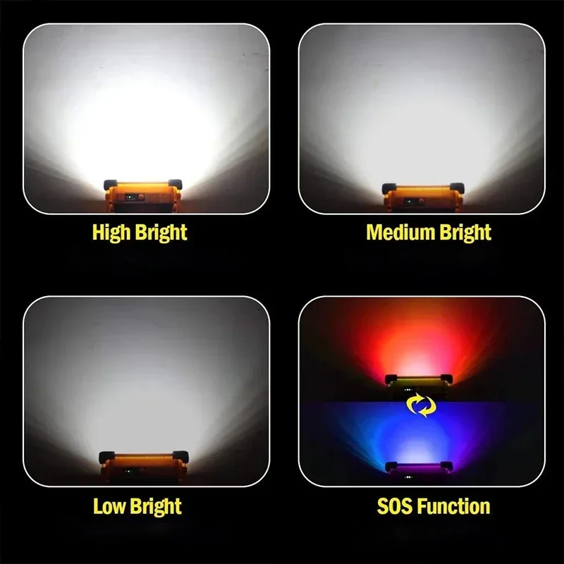 Lampe de camping solaire portable avec support – Image 12