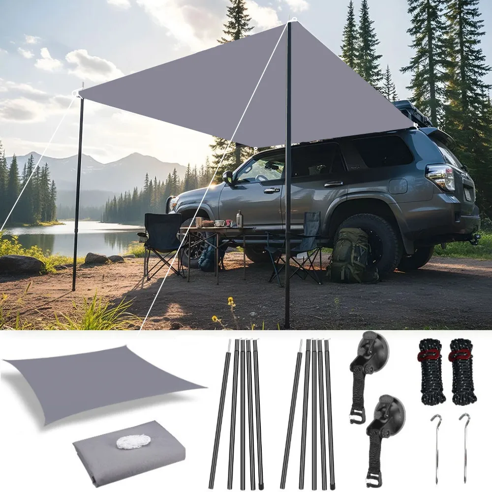 Auvent de voiture abri solaire imperméable, anti-UV