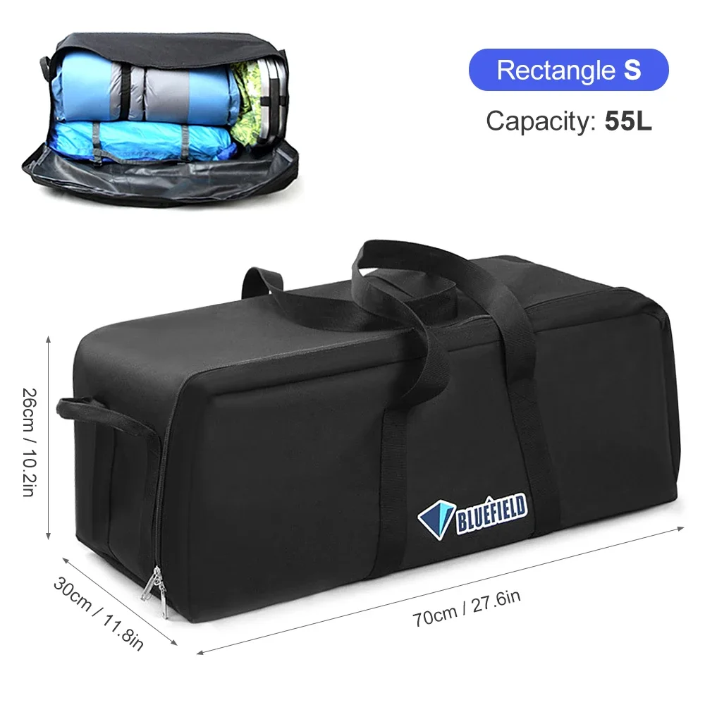 Grand sac de rangement de voyage 150 L/100 L/55 L résistant à l'eau Sac à dos – Image 9