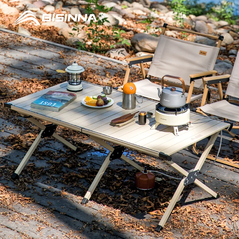 TABLE pliante Portable en acier au carbone avec sac de transport