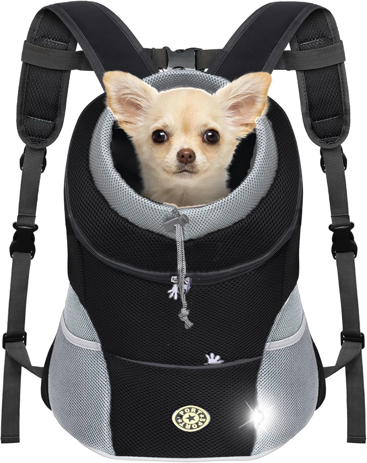 Sac à dos de transport pour animaux de compagnie petits chiens et chats