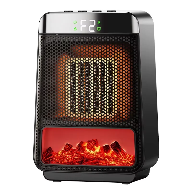 Chauffage électrique Portable de bureau et camping 1000W – Image 7