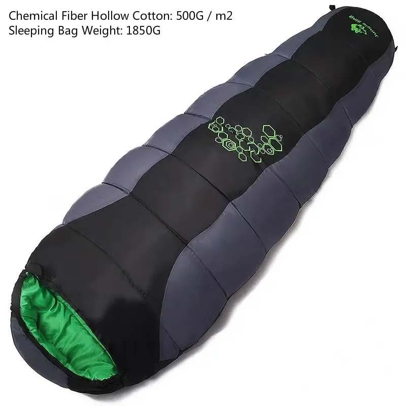 Sacs de couchage 4 trous adaptés coton épais 4 épaisseurs Jungle King CY0901 – Image 22