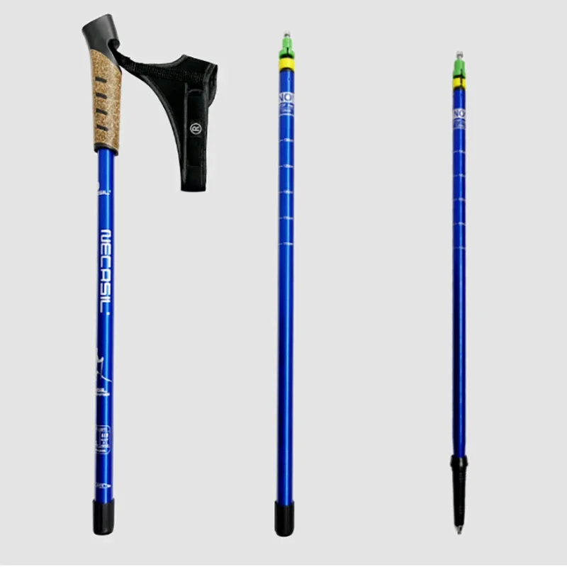 2 pièces bâtons de marche nordiques Trek pôle télescopique – Image 3