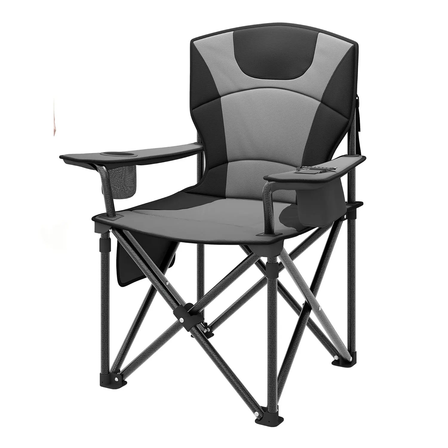 1/2 Chaise/fauteuil camping adultes pliable résistant 200 kg, pour camping peche plein air