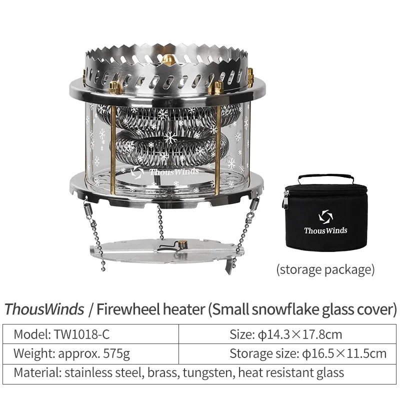 réfaud au butane plein aire multifonction sur trepied Thous Winds TW1018 – Image 12